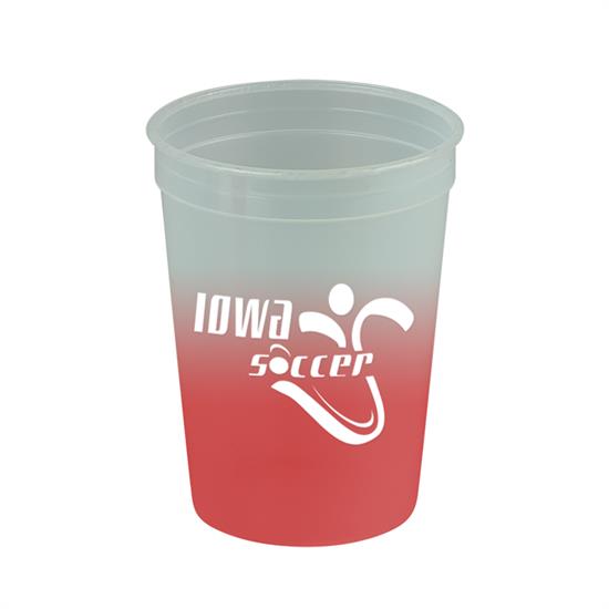SC12CC - Cups-On-The-Go 12 oz. Cool Color Change Stadium Cup